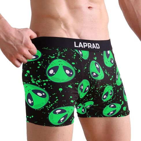 Laprad Men's Boxer Briefs Soft Breathable Underwear Stretch Boxer Shorts Leg in Saudi Arabia
