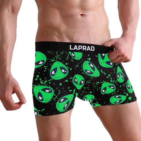 Laprad Men's Boxer Briefs Soft Breathable Underwear Stretch Boxer Shorts Leg in Saudi Arabia