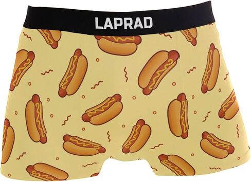 Laprad Men's Boxer Briefs Soft Breathable Underwear Stretch Boxer Shorts Leg in Saudi Arabia