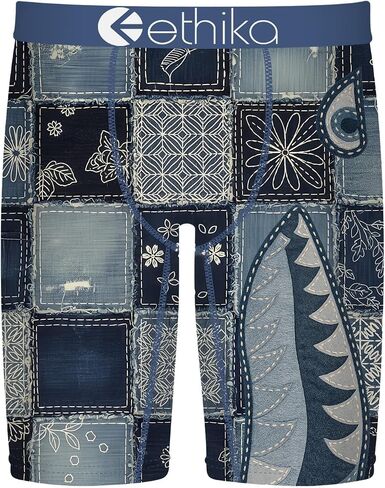 Ethika Men's Staple Boxer Brief, 4-Way Stretch with Signature Waistband, No Ride-Up Comfort - BOMBER SASHIKO in Kuwait