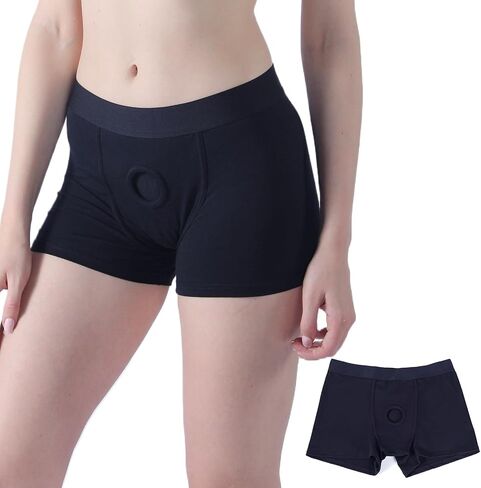 Strap on Harness Pants Strapless Underwear for Men Women Boxer Briefs in Saudi Arabia