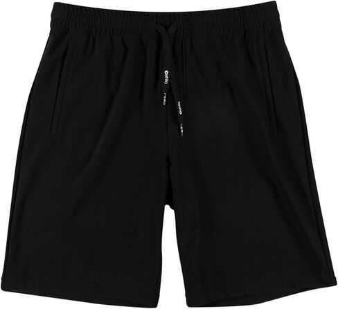 Ethika Men's Premium Sweat Short, Soft Fleece Short for Lounging and Casual Wear - Premium Short - Black in Kuwait