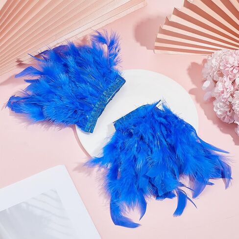 2pcs Feather Slap Bracelet Cuffs Women's Feather Wrist Cuffs Gothic Band Bracelet Wristband Gloves Wrist Decor for Carnival Dance Cosplay Birthday Party Costume Accessories in Kuwait