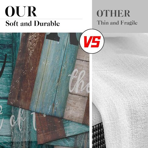 Teal and Brown Kitchen Window Curtains Valance and Tier Set 36 Inch, Rustic Farmhouse Turquoise Rod Pocket Short Tier Curtain for Bathroom, Wooden Home Small Cafe Drapes for Kitchen Decor in Saudi Arabia
