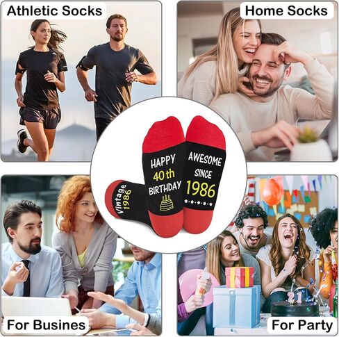Juesly 30th Birthday Gifts for Him Her, Awesome Since 1996 Socks and Vintage Poster, 30 Year Old Bday Gifts for Friend, Sister, Wife, Husband in Saudi Arabia