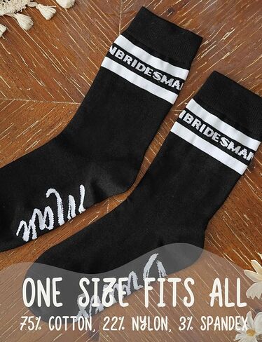 جوارب InnoBeta Bridesman Gifts Socks، هدية اقتراح رجل الشرف للأخ والأصدقاء في حفل الزفاف وحفلات الزفاف in Saudi Arabia