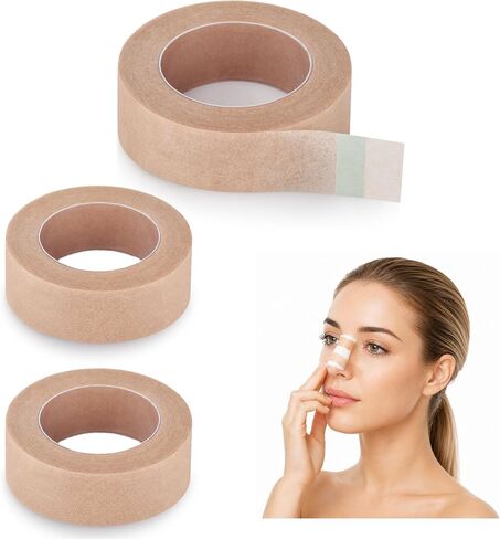 3 Rolls Nasal Nose Tape for Rhinoplasty Shaping(0.5inch x 10yards） in Saudi Arabia