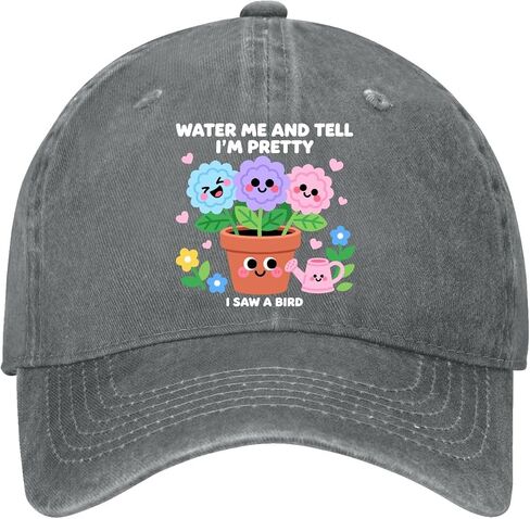 Water Me and Tell Me Me I’m Prettys Hats for Mens Funny Washed Distressed in Kuwait