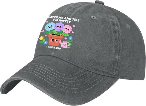 Water Me and Tell Me Me I’m Prettys Hats for Mens Funny Washed Distressed in Kuwait