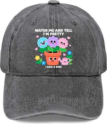 Water Me and Tell Me Me I’m Prettys Hats for Mens Funny Washed Distressed in Kuwait