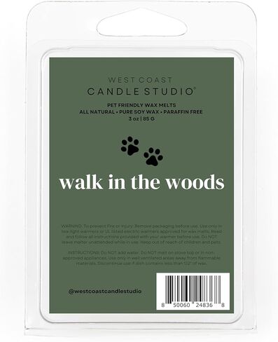 Pet Safe Wax Melts for Dogs | Non Toxic Soy Wax Melts | Natural, Paraffin-Free, Clean Burning | Odor Eliminating Wax Cubes | Palo Santo & Amber in Saudi Arabia