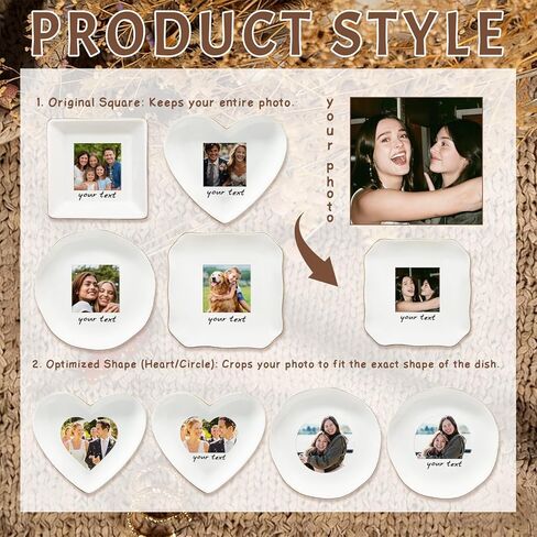 Personalized Bestie Photo Jewelry Dish Custom Ring Dish Trinket Tray for Best Friend Customized Friendship Sister Gifts for Birthday Wedding Keepsake in Saudi Arabia