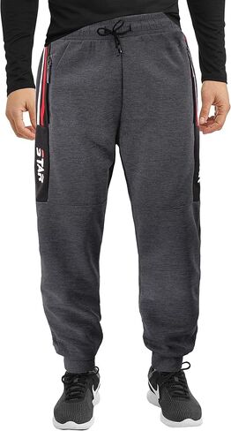 vkwear Men's Sports Athletic Moto Quilt Camo Fitness Joggers Gym Drawstring Sweatpants in Saudi Arabia