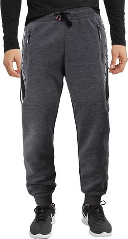 vkwear Men's Sports Athletic Moto Quilt Camo Fitness Joggers Gym Drawstring Sweatpants in Saudi Arabia