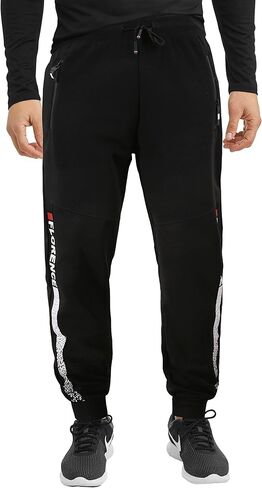 vkwear Men's Sports Athletic Moto Quilt Camo Fitness Joggers Gym Drawstring Sweatpants in Saudi Arabia