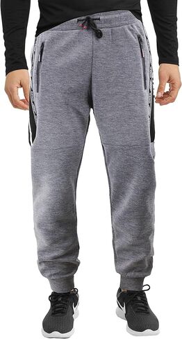 vkwear Men's Sports Athletic Moto Quilt Camo Fitness Joggers Gym Drawstring Sweatpants in Saudi Arabia