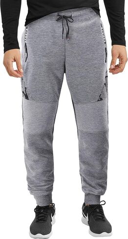 vkwear Men's Sports Athletic Moto Quilt Camo Fitness Joggers Gym Drawstring Sweatpants in Saudi Arabia
