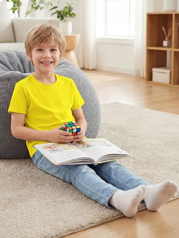 Cooraby Boys Shirts Short Sleeve Crewneck T-Shirts Kids Toddler Summer Soft Tops Clothes Casual Tees 2-14 Years in Kuwait