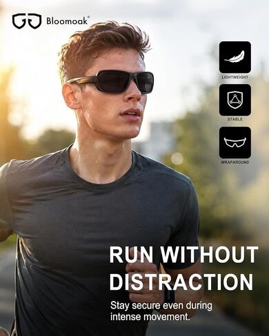 Bloomoak CAT 4 Super Extra Dark Sunglasses 2% VLT | UV 400 | For Photophobia & Eye OPS & Light Sensitivity | Wraparound with Side Protection for Men in Saudi Arabia