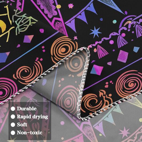 Leeisysme Hippie Sun and Moon Tapestry, Blacklight UV Reactive Neon Tie Dye Celestial Wall Hanging for Living Room Bedroom Home Decor, Purple 36x48 inches in Saudi Arabia