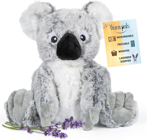 Warm Pals - Cuddly Koala - 1.5lbs - Cozy Microwavable Lavender Scented Plush Toys - Heated Stuffed Animal - Heatable Coolable Bedtime Comfort Plushie in Kuwait