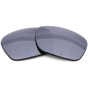 عدسات APEX Polarized PRO+ بديلة لنظارات Prada SPS 53P مقاس 62 مم (منظف متضمن) - (فضي) in Kuwait