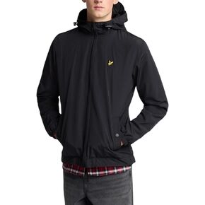 Lyle and Scott Vintage Zip Through Hooded Jacket Large Jet Blk in Saudi Arabia