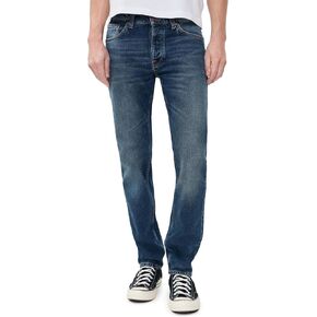 Nudie Jeans Men's Solid Ollie Slim Jeans in Saudi Arabia
