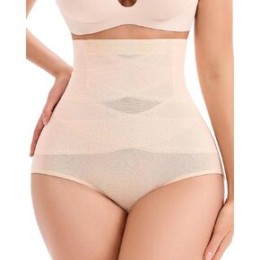 Tummy Control Shapewear for Women High Waisted Body Shaper Underwear Faja Butt Lifting Panties Slimmer Shaping Briefs in Saudi Arabia
