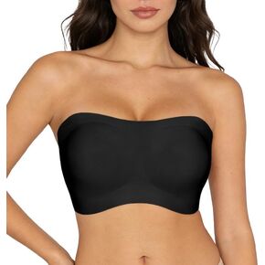 Strapless Bras for Women Wireless Padded Bandeau Bra Jelly Seamless No Underwire Non-Slip Invisible Bralette in Saudi Arabia