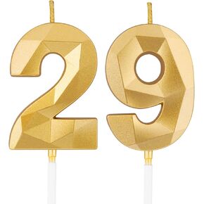 15th Black Birthday Candles, 1.96 Inch Number 15 Cake Candles, 3D Diamond Shape Cake Topper Decorations for Boy Girl Women Men Birthday Party Wedding Anniversary Celebration Supplies in Saudi Arabia