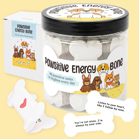 Tian Zhun Dog Mom Gifts for Women Dogs Lovers Best Dog Mom Mothers Day Gifts Merry Christmas Positive Affirmation Jar 60 pcs in Kuwait