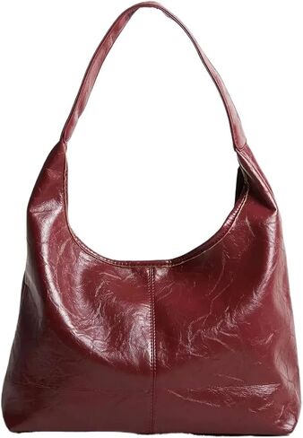 Scarlett Distressed Leather Tote Noirvere in Kuwait