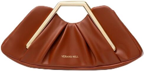 Verano Hill Bella Classic Elegant Top Handle Satchel Handbag for Women – Premium Vegan Leather Purse with Spacious Interior in Saudi Arabia