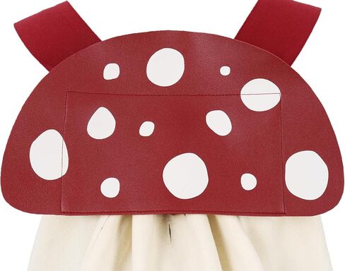 Renaissance Mushroom Backpack Ren Faire Accessory Cute Crossbody Bag Halloween Funny Handbag Faux leather (A) in Saudi Arabia