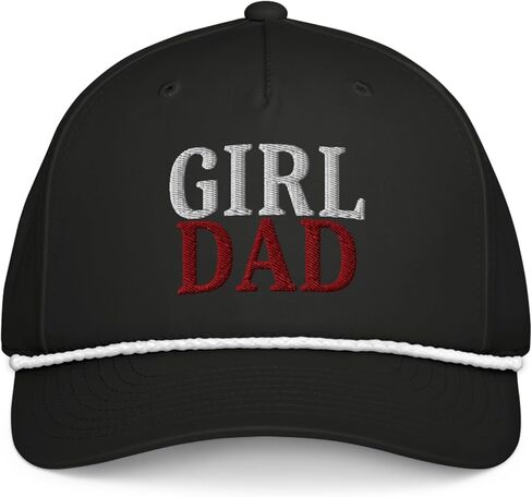 NL Heritage Girl Dad Hat Embroidered Classic Rope Cap Curved Bill Mid Crown Adjustable Cap for Men and Women in Kuwait