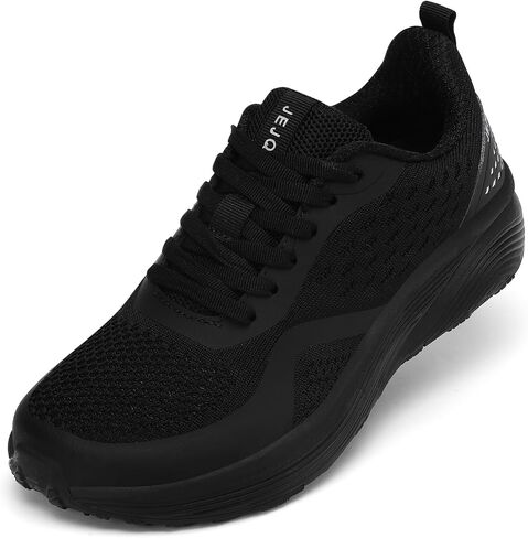 Women's Wide Toe Box Road Running Shoes Athletic Width Walking Sneakers Breathable Comfortable Tennis with Rubber Outsole in Kuwait
