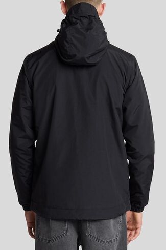 Lyle and Scott Vintage Zip Through Hooded Jacket Large Jet Blk in Kuwait
