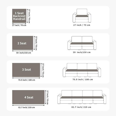 Dog Couch Cover for Sofas, Pet Couch Cover Washable, Funny Fuzzy Plush Sofa Covers for Dogs, Non Slip Sofa Covers, Sofa Pad Furniture Protector for L Shaped(1PC, Light Grey, 27.5"x 82.7") in Saudi Arabia