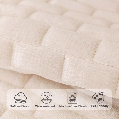 Washable Velvet Dog Couch Cover, Plush Pet Sofa Furniture Protector for 2-3 Cushion Couch, Non-Slip Washable Cover for Dogs(1PC/27.6"x59.1",Dark Grey) in Saudi Arabia