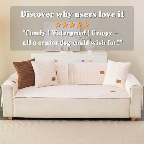 Washable Velvet Dog Couch Cover, Plush Pet Sofa Furniture Protector for 2-3 Cushion Couch, Non-Slip Washable Cover for Dogs(1PC/27.6"x59.1",Dark Grey) in Saudi Arabia
