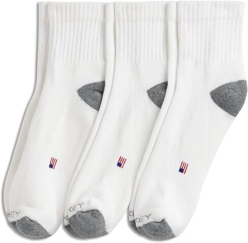 Jockey Men's Socks Men's Made in America* Quarter Socks - 3 Pack in Kuwait