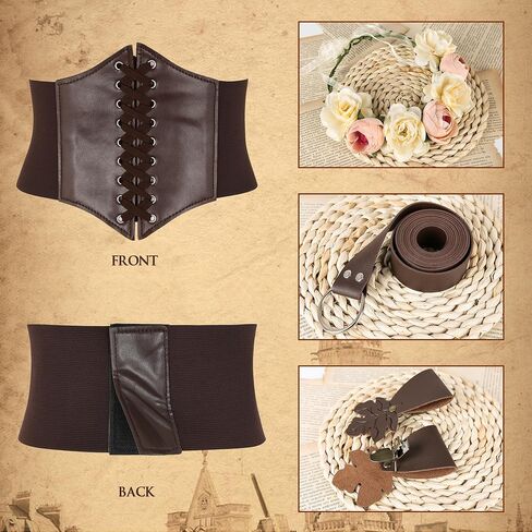 6 Pcs Renaissance Costume Women Medieval Dress for Women Cottagecore Dress Peasant Dress in Saudi Arabia
