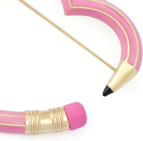 Betsey Johnson Jewelry Women's Best In Class Heart Pencil Brooch in Kuwait
