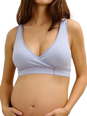 HATCH The Dream Feed Nursing & Sleep Bra | Stretchy & Wireless with Crossover Pull-Down Design for Breastfeeding in Kuwait