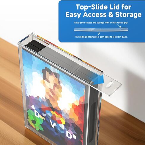 1Pack for Steelbook Protector with Wall Mount - Premium Acrylic Display Case Compatible with Thickened Collector Edition DVD (Clear Case Only) in Kuwait
