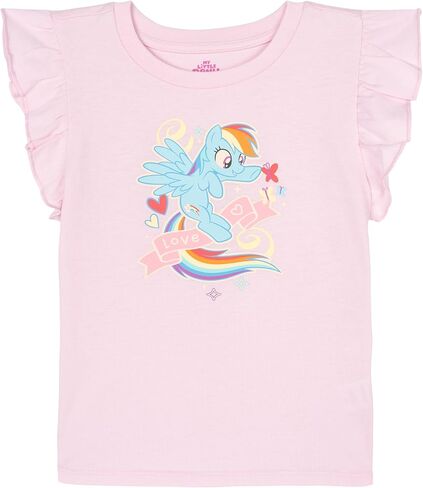 My Little Pony Girls Tank Top, Satin Skirt and Bag 3 Piece Outfit Set Toddler to Big Kid Sizes (2T - 10-12) in Kuwait
