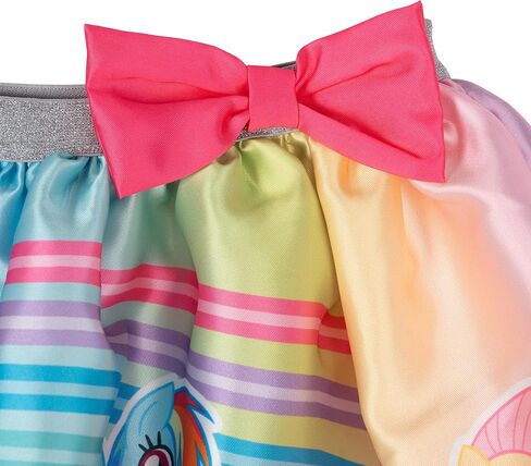 My Little Pony Girls Tank Top, Satin Skirt and Bag 3 Piece Outfit Set Toddler to Big Kid Sizes (2T - 10-12) in Kuwait