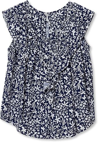 Lands' End Girls Breezy V-Neck Ruffle Top in Kuwait