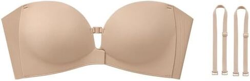 Gather Bra Women's Invisible Non-Slip Small Chest Shows Large no Steel Ring Thin Comfortable Adjustable Jewelry in Kuwait